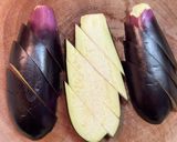 豚ひき肉と茄子とキャベツの胡麻ダレ炒め作り方2写真