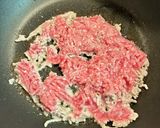 豚ひき肉と茄子とキャベツの胡麻ダレ炒め作り方3写真
