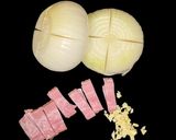 新玉ねぎの丸ごとオニオングラタンスープ作り方2写真