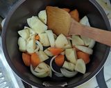 松屋牛めしの具で肉じゃが作り方1写真