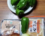 ヨウサマの減塩おやじのピーマン肉詰みそ味作り方1写真