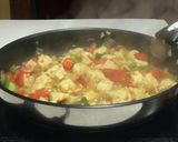 【痩せ飯】ヘルシー鶏ムネ肉のガパオライス作り方7写真