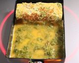 朝昼夕弁当★美味♪焼ばら海苔の厚焼卵作り方5写真