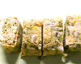 朝昼夕弁当★美味♪焼ばら海苔の厚焼卵作り方7写真