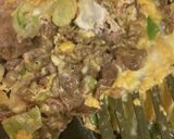 牛肉と玉子多めの炒め物作り方8写真