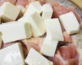 鍋キューブ●鶏肉と長ネギのうどん白湯鍋作り方3写真