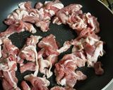 カンタン節約！豚コマのオイスター炒め作り方1写真