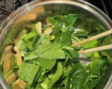 小松菜と油揚げの炒め煮作り方3写真
