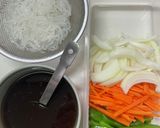 鶏胸肉と春雨炒め作り方2写真