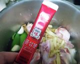 手羽元で作る高麗人参なしの参鶏湯風作り方4写真