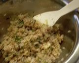 魚粉(食用)と大葉の美味しいおにぎり作り方4写真