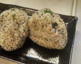 魚粉(食用)と大葉の美味しいおにぎり作り方5写真