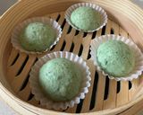 あこ酵母で作るよもぎ蒸し饅頭作り方5写真
