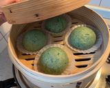 あこ酵母で作るよもぎ蒸し饅頭作り方6写真