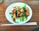 タレが美味しい油淋鶏作り方4写真