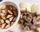 圧力鍋でトロトロ汁まで飲める牛すじ煮込み作り方3写真
