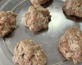 極　肉汁溢れるジューシー豚まん作り方7写真