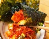 簡単おつまみ☆ネバキムチ和えfeat海苔作り方4写真