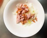 お一人様☆野菜たっぷり簡単ビビンバ風炒飯作り方3写真