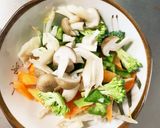 お一人様☆野菜たっぷり簡単ビビンバ風炒飯作り方7写真