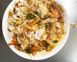 お一人様☆野菜たっぷり簡単ビビンバ風炒飯作り方18写真