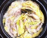 【1人分】白菜と豚肉のミルフィーユ鍋作り方5写真