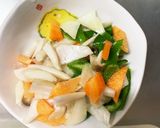 お一人様☆簡単コク旨野菜ふりかけ風サラダ作り方6写真