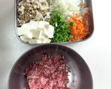 栄養いっぱいハンバーグ作り方1写真