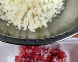 ひき肉と筍のレタス包み♪食感がたまらん！作り方1写真
