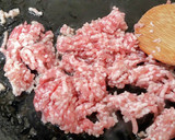 ひき肉と筍のレタス包み♪食感がたまらん！作り方2写真