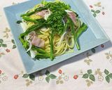 菜の花と新たまねぎの春マリネ作り方11写真
