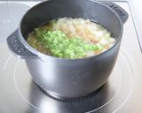 【かぶ玉ねぎとベーコンのミルクスープ】作り方5写真