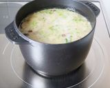 【かぶ玉ねぎとベーコンのミルクスープ】作り方6写真