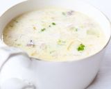 【かぶ玉ねぎとベーコンのミルクスープ】作り方7写真