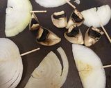 焼き野菜サラダ☆食べるラー油がけ作り方2写真