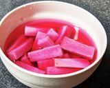 発色が美しい♡能登むすめレッドピクルス作り方5写真