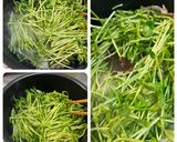 簡単!5分!豆苗と豚肉のスパイシー炒め作り方3写真