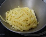 アオサと納豆のスープパスタ作り方4写真