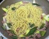 ネギ塩レモンパスタ作り方5写真
