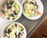 茄子椎茸コク旨甘辛オイ角煮味八宝回鍋肉風作り方11写真