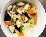 茄子椎茸コク旨スタミナ味噌味八宝回鍋肉風作り方12写真