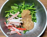 ヨウサマの減塩南高梅にんにく味噌のお浸し作り方5写真