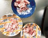 レンジ簡単きな粉梅オイポン甘酢味酢豚作り方3写真