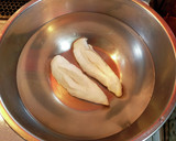 ほうれん草、もやしとささみのごま和え作り方2写真