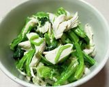 ささみの茹で汁で簡単卵とわかめのスープ作り方8写真