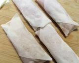 鶏ささみと大葉とチーズの春巻き作り方5写真