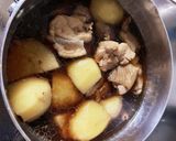 新じゃがいもで肉じゃが(鶏もも肉)作り方7写真