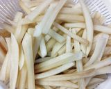 豚ばらとヤーコン＆にんじんのカレー炒め。作り方2写真