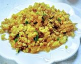 10分作☆カレー炒飯手順で選ぶ深ねぎ×○作り方3写真