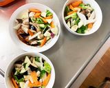 肉無チクワきな粉さっぱりドリア味野菜炒め作り方13写真